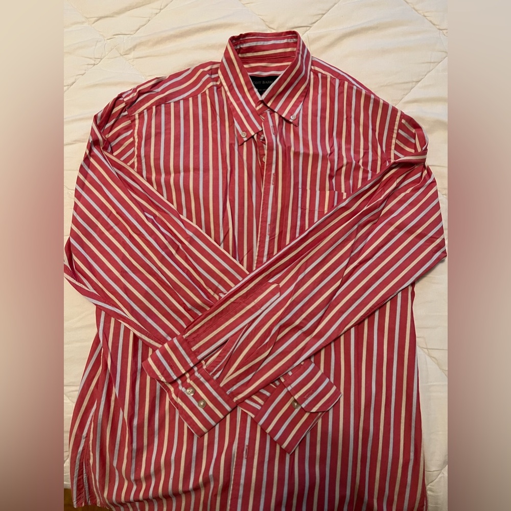 Scott Barber Men’s button down shirt L